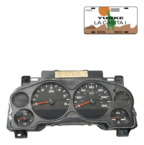 Velocimetro Cluster Chevrolet Silverado 2007-2013 26255336 Negro