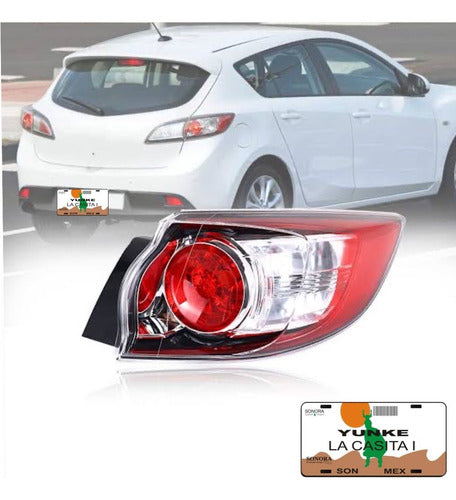 Calavera Rh Mazda 3 10-13 Bbn7 51 150 Derecho/pasajero Rojo