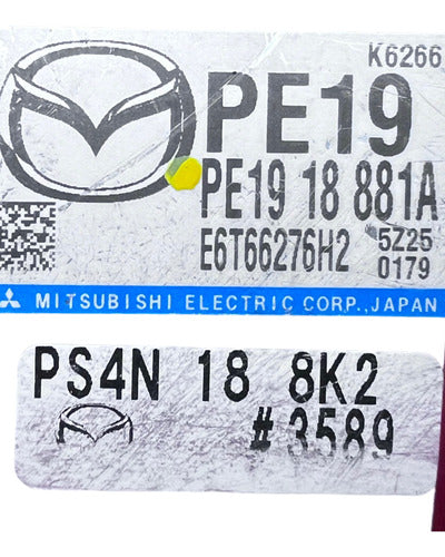 Computadora Mazda 3 2.0l 14-16 Pe19 18 881a