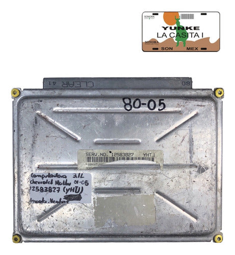 Computadora Chevrolet Malibu 3.1l 01-05 12583827 (yhtj)