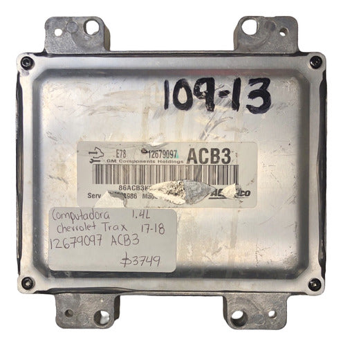 Computadora Chevrolet Trax 1.4l 17-18 12679097