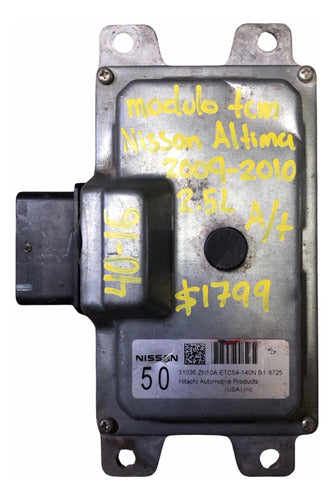 Módulo Tcm Nissan Altima 2.5l A/t 09-10  31036 Zn50a (50)