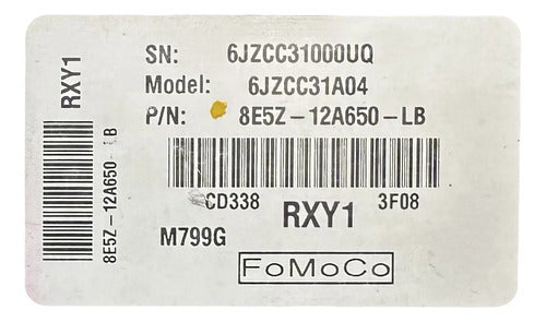 Pcm Computadora Ford Fusion 3.0l A/t 08-09 8e5z-12a650-lb
