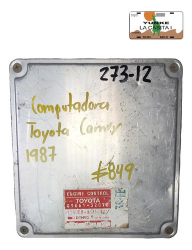 Pcm Computadora Toyota Camry 1987 89661-32070