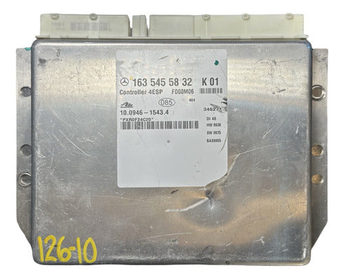 Modulo Abs Mercedes Benz Ml430 1999-2003 163 545 58 32