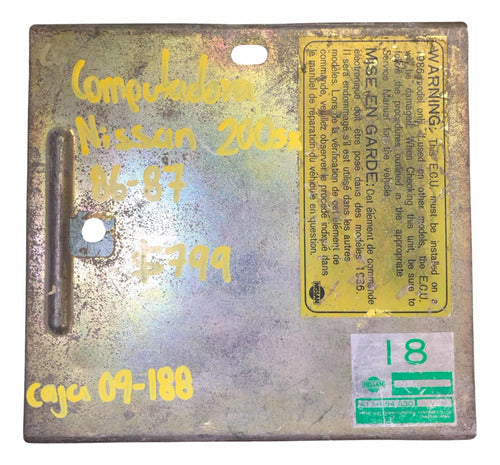Computadora Nissan 200sx 1986-1987 A11-694 G30 (18)