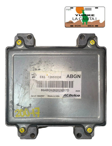 Pcm Computadora Chevrolet Cruze 1.8l 2012 12653536 (abgn) P2