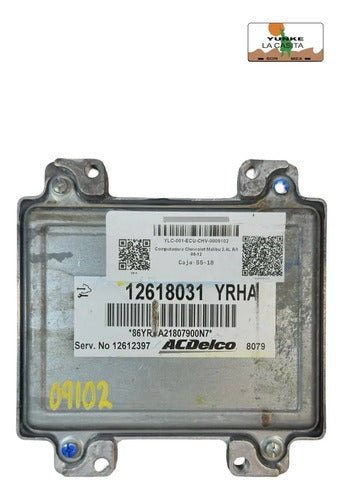 Computadora Chevrolet Malibu 2.4l A/t 08-12 12618031 (yrha)