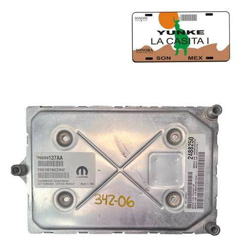 Computadora Jeep Cherokee 3.2l 2016 P68259137aa