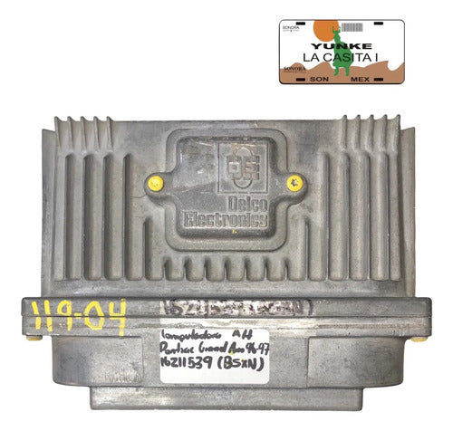 Pcm Computadora Pontiac Grand Am 3.4l 96-97 16211539 (bsxn)