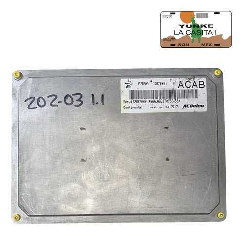 Computadora Chevrolet Traverse A/t 17-19 12670801 (ACAB)