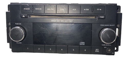 Estereo Jeep Wrangler 2016 P05091196ab