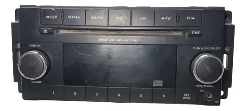 Estereo Jeep Wrangler 2016 P05091196ab