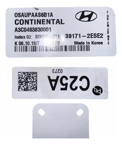 Pcm Computadora Hyundai Kona 2.0l 19-21 39171-2ese2