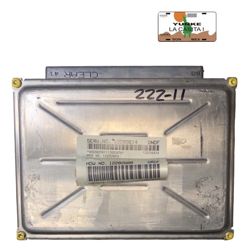 Computadora Chevrolet Malibu 3.4l A/t 00-03 12209614 (dndf)