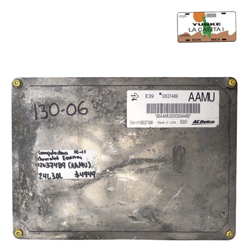 Computadora Chevrolet Equinox 10-11 12637489 (aamu)