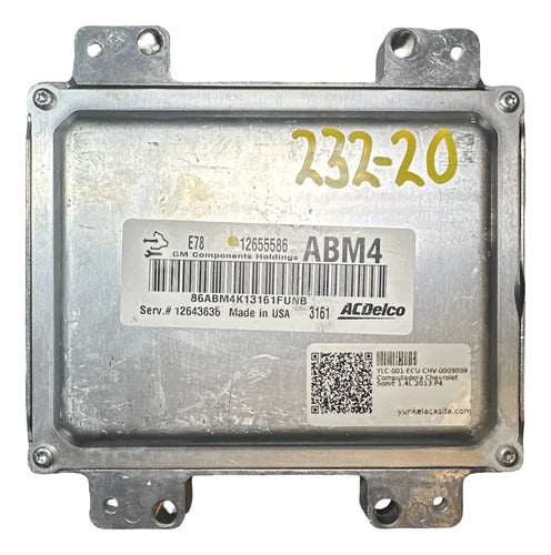 Pcm Computadora Chevrolet Sonic 1.4l 2013 P4