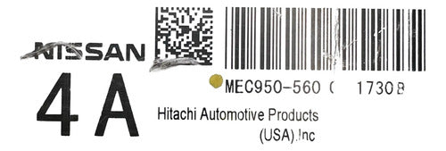 Computadora Nissan Sentra 2.0l 11-12 Mec950-560 C2 (4a)