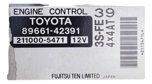 Pcm Computadora Toyota Rav-4 2.0l 97-99 89661-42391 (39)