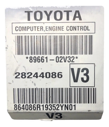 Pcm Computadora Toyota Matrix 1.8l A/t 09-10 89661-02v32