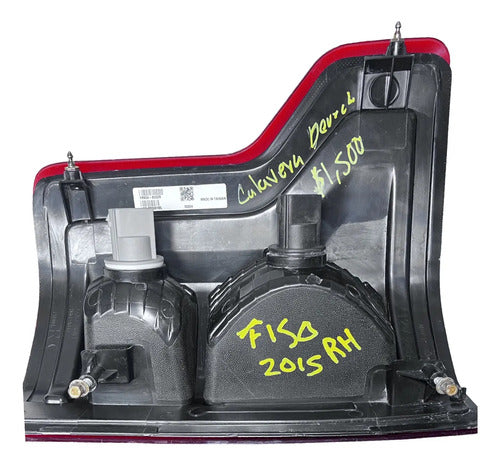 Calavera Derecha Ford F150 2015 Fr604-b000r Derecho/pasajero Rojo