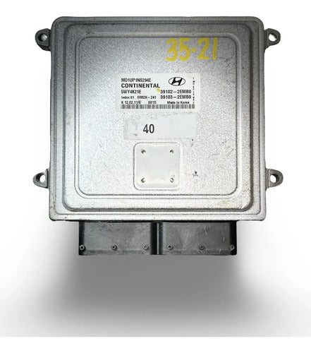 Computadora Hyundai Elantra 1.8l A/t 2011-2013 39102-2emb0