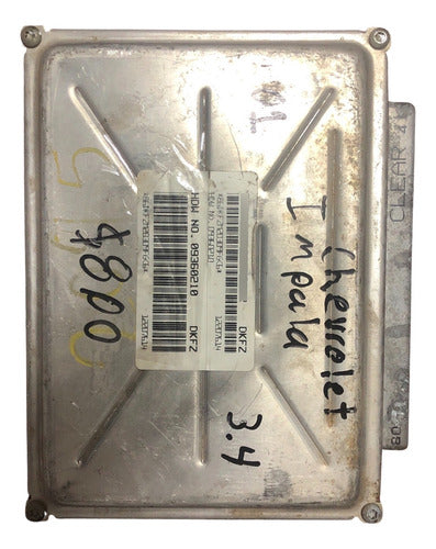Computadora Chevrolet Impala 3.4l 1999-2003 09378702