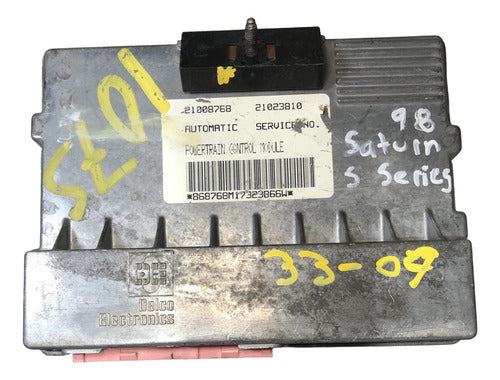 Computadora Saturn S Series 1.9L M/t 1998 21023810