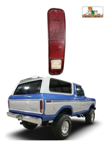 Calavera Rh Ford Pickup 1973-1979 P2 Derecho/pasajero Rojo