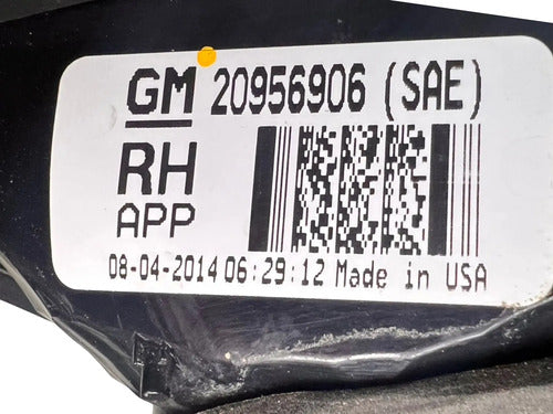 Calavera Interior Rh Original Chevrolet Traverse 13-17 Derecho/pasajero Rojo