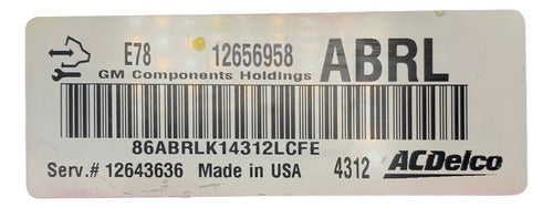 Pcm Computadora Chevrolet Trax 1.4l 2015 12656958 (abrl) P1