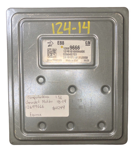 Computadora Chevrolet Malibu 1.5l 18-19 12699666