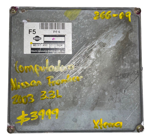 Computadora Nissan Frontier 3.3l 2003 Mec07-450 (f5)