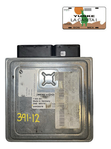 Computadora Bmw 325i 2005-2008 5wk90078