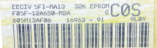 Pcm Computadora Ford Thunderbird F05f-12a650-m2a