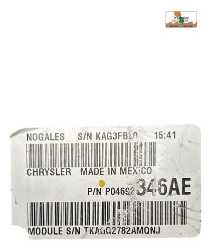 Caja De Fusibles Dodge Avenger 2.4l 11-14 P04692346ae