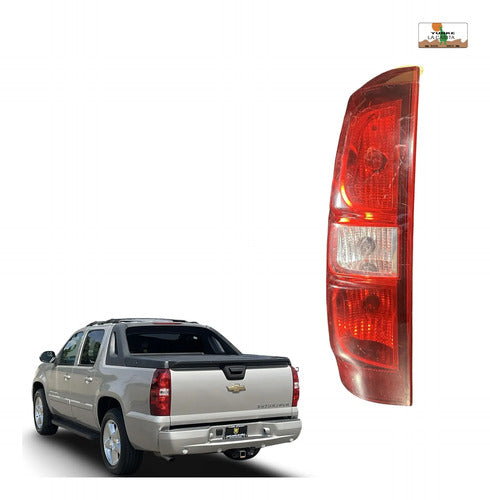 Calavera Lh Chevrolet Avalanche 2007-2014 Izquierdo/conductor Rojo