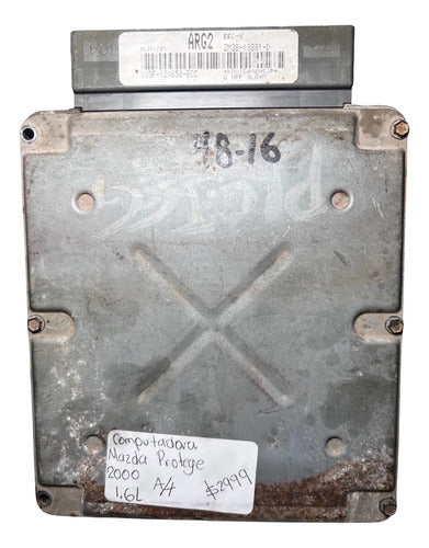 Computadora Mazda Protege 1.6l A/t 2000 Yu3f-12a650-bcc