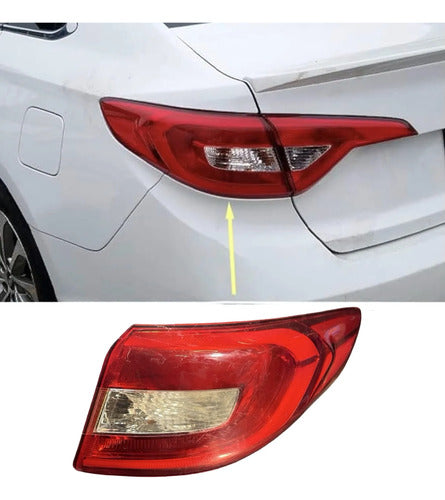 Calavera Rh Original Hyundai Sonata 2015-2017 92402-c2000 Derecho/pasajero Rojo