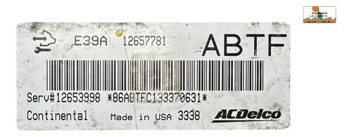 Computadora Chevrolet Captiva 2.4l 2014 12657781 (abtf)