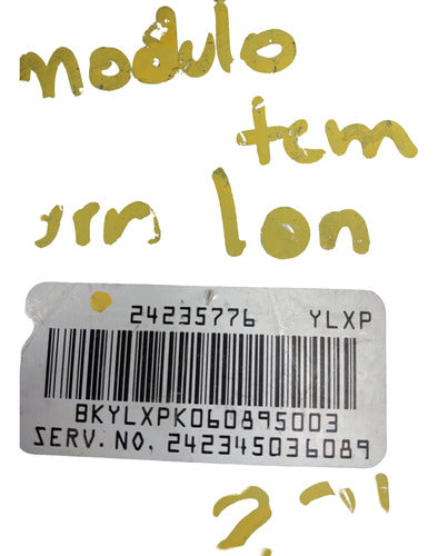 Módulo Tcm Saturn Ion 2.2l 2005-2006         24235776 (ylxp)
