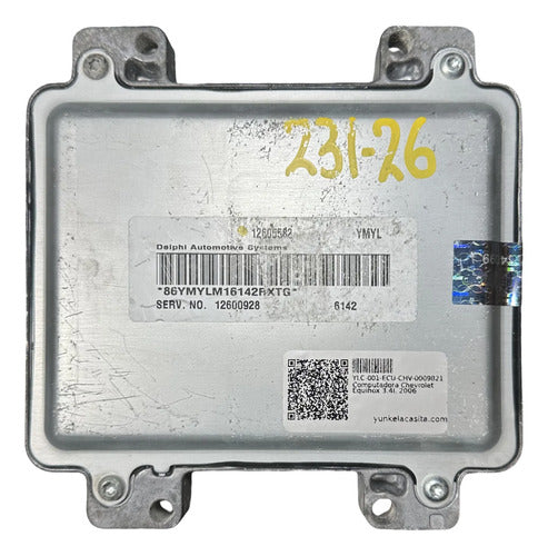 Pcm Computadora Chevrolet Equinox 3.4l 2006