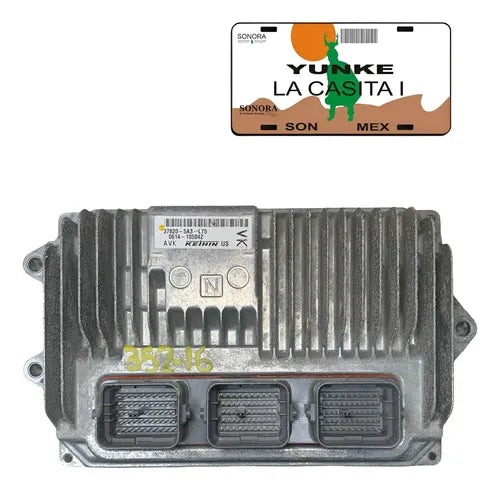 Pcm Computadora Honda Accord 2.4l 2013 37820-5a3-l75 (vk)