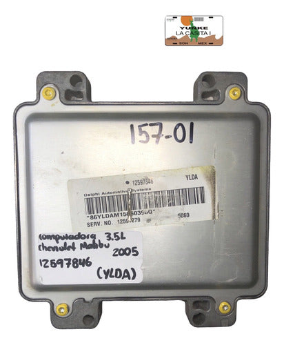 Computadora Chevrolet Malibu 3.5l 2005 12597846 (ylda)