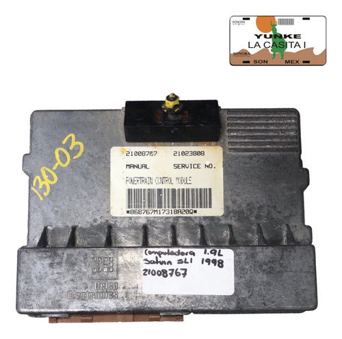 Computadora Saturn Sl1 1.9l 1998 21008767
