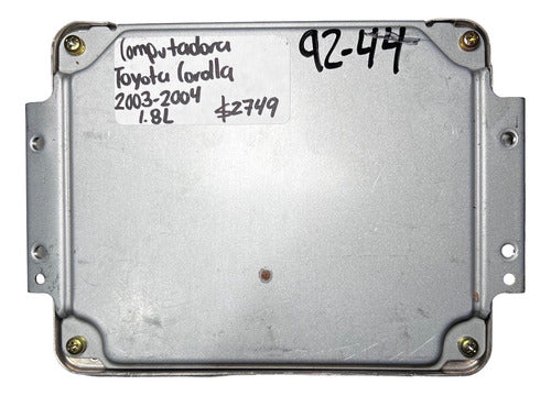 Computadora Toyota Corolla 1.8l 03-04 89666-02141