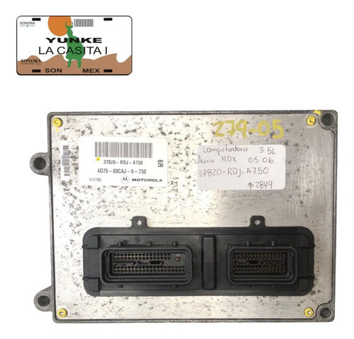 Pcm Computadora Acura Mdx 3.5l 05-06 37820-rdj-a750