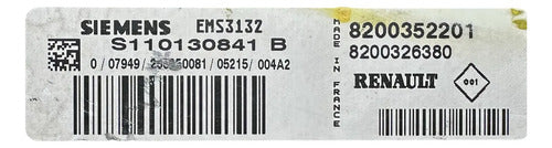 Pcm Computadora Nissan Platina 1.6l 04-10 S110130841 B