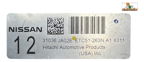 Modulo Tcm Nissan Altima 2.5l 07-08 A/t Etc51-263n A1 (12)