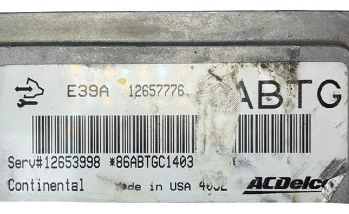 Pcm Computadora Chevrolet Traverse 3.6l 2014 12657776 (abtg)